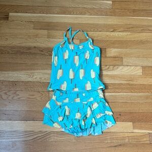 Hanna Andersson Colorful Tankini Set